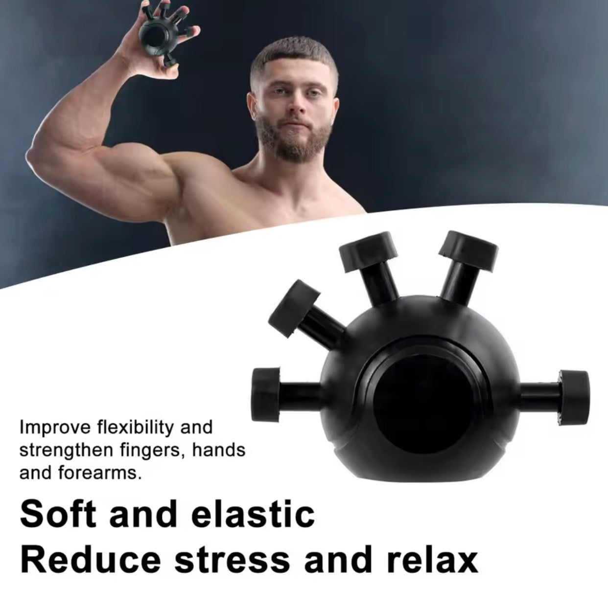 Strengthening Finger Exerciser, Hand Clamp Exerciser, Five-Finger Power Device, Rock Climbing Finger Exerciser